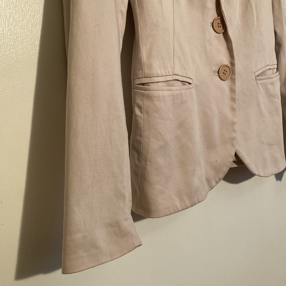 Women Stradivarius size S tan blazer - Picture 5 of 14